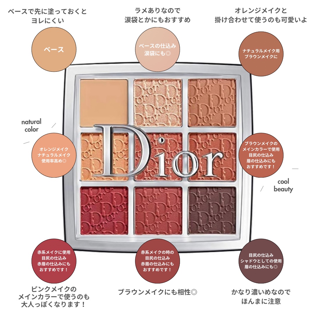ディオール バックステージ アイ パレット/Dior/アイシャドウパレットを使ったクチコミ（3枚目）