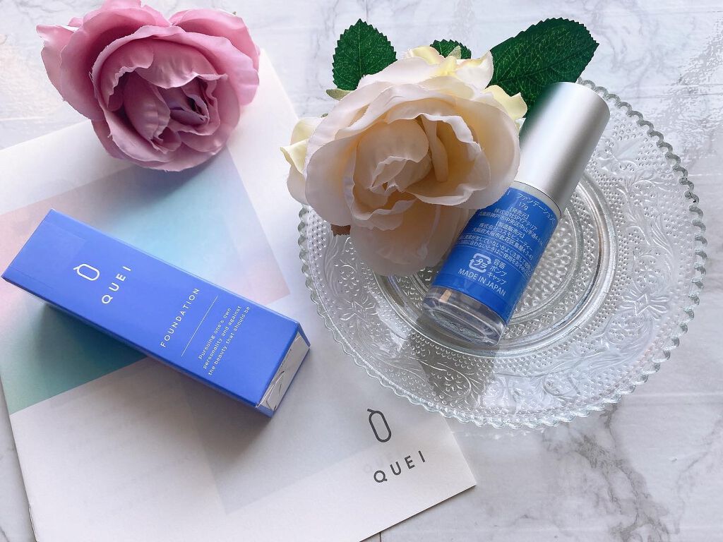 カラーチェンジファンデーション/QUEI/クリーム・エマルジョンファンデーションを使ったクチコミ(2枚目)