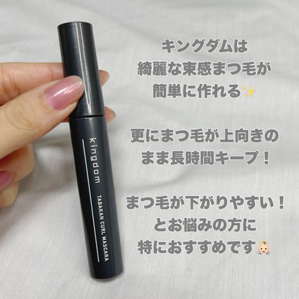 キングダム 束感カールマスカラ/キングダム/マスカラを使ったクチコミ(7枚目)