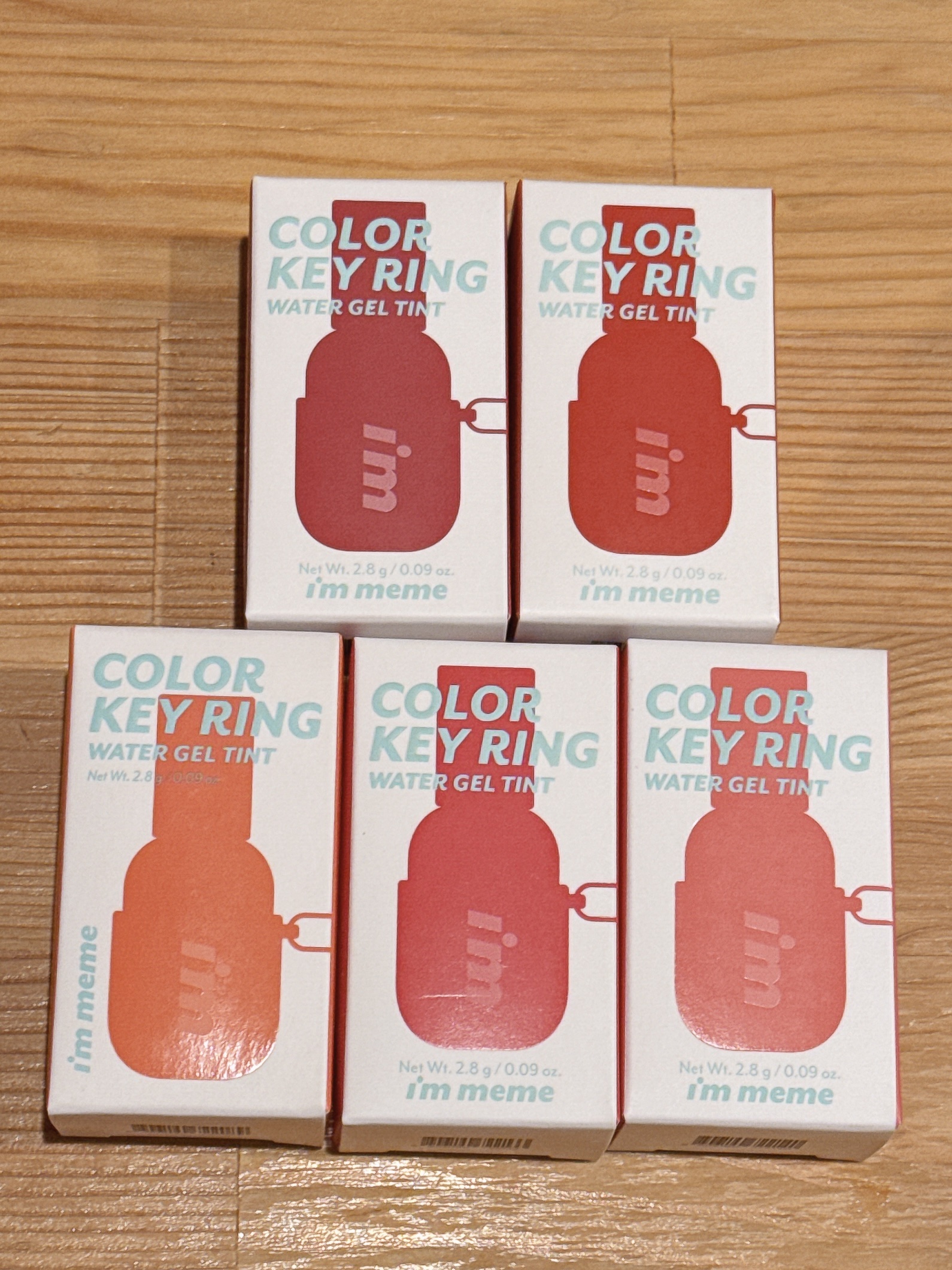 カラーキーリングウォータージェルティント #03 Red Lover