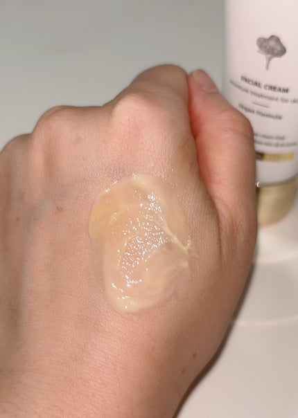 ホワイトトリュフダブルモイスチャークリーム/ダルバ/フェイスクリームを使ったクチコミ(6枚目)