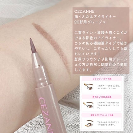 ノーズ&アイブロウパウダー/CEZANNE/パウダーアイブロウを使ったクチコミ(2枚目)