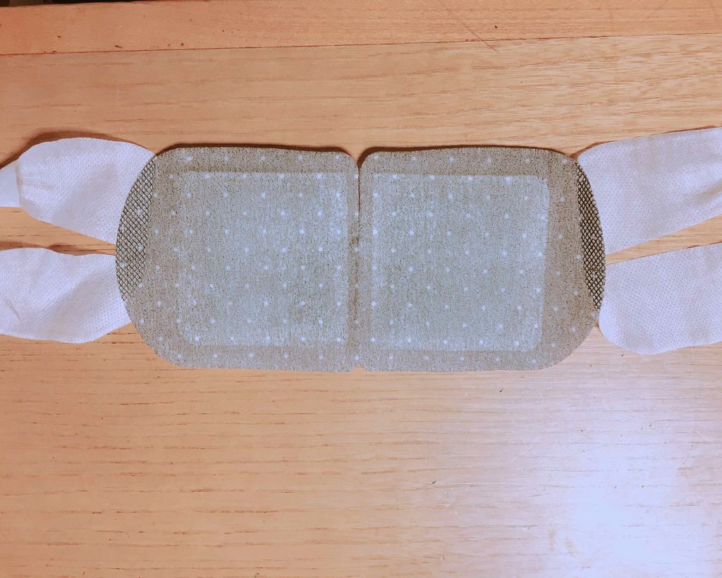 蒸気でホットアイマスク ラベンダーセージの香り/めぐりズム/ホットアイマスクを使ったクチコミ(2枚目)
