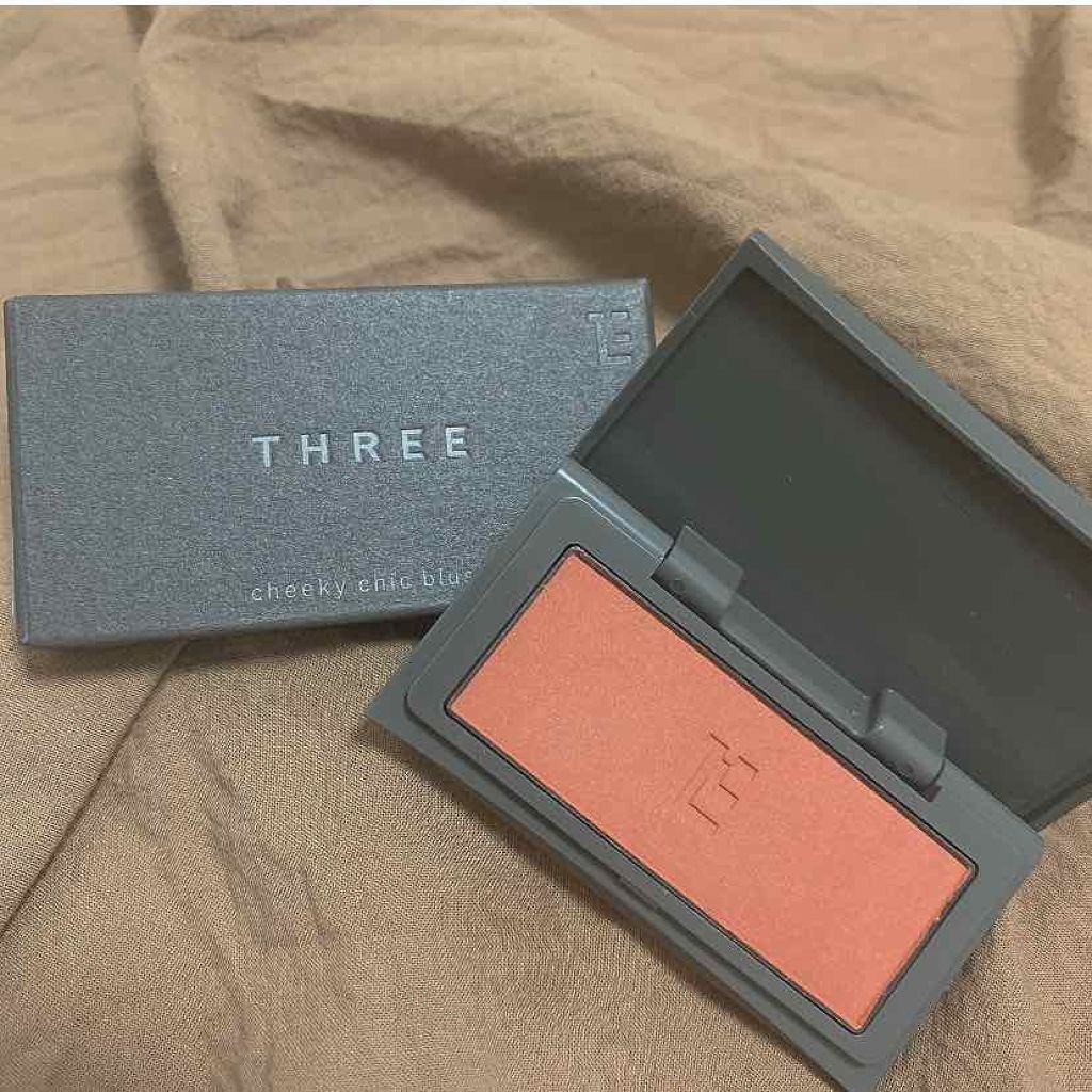 チーキーシークブラッシュ/THREE/パウダーチークを使ったクチコミ（1枚目）
