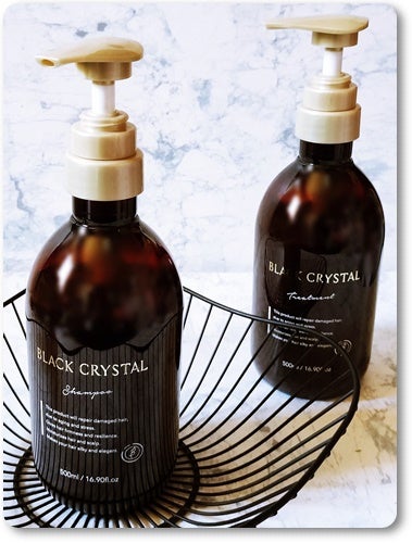 ブラッククリスタル シャンプー & トリートメント/BLACK CRYSTAL/サロンシャンプーを使ったクチコミ(1枚目)
