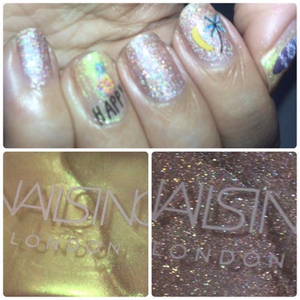 シャンパン シャイン ネイルポリッシュ デュオ キット/nails inc./その他キットセットを使ったクチコミ(3枚目)