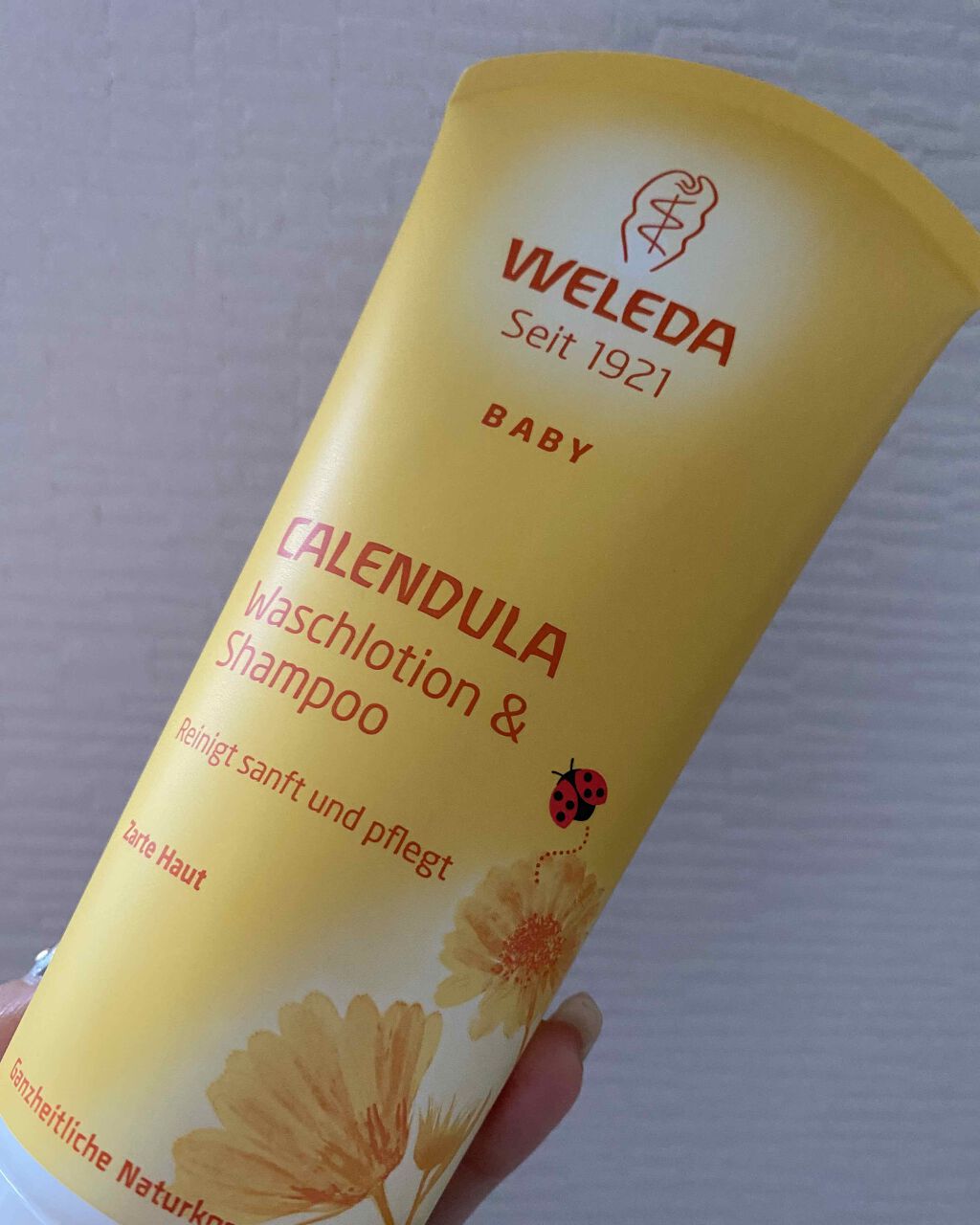 カレンドラ ベビーウォッシュ＆シャンプー/WELEDA/ボディソープを使ったクチコミ（1枚目）