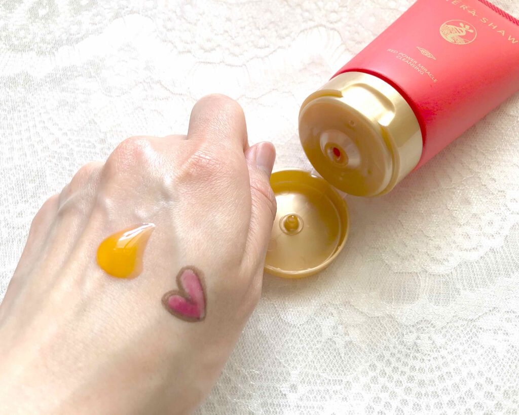 レッドパワーミラクルクレンジング/ヘラショー/クレンジングジェルを使ったクチコミ（2枚目）