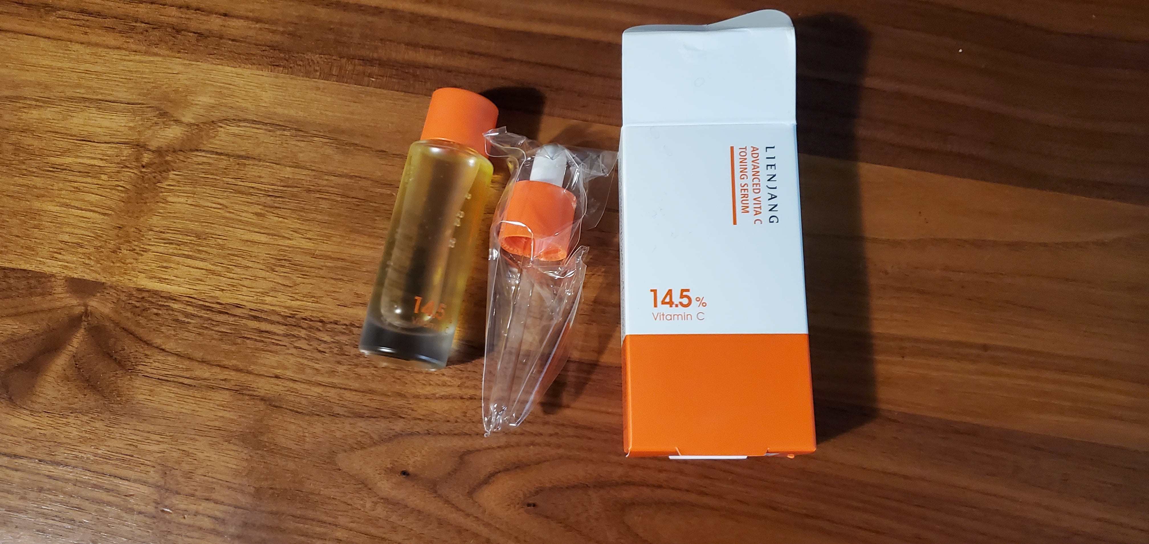 アドバンスド ビタC トーニング セラム14.5/リエンジャン/美容液を使ったクチコミ（1枚目）