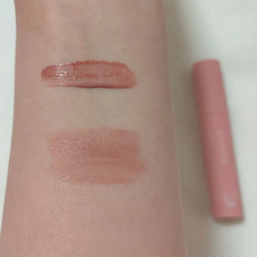 WONDER LIP TINT GLOWING NUDE/U/CHOO/口紅を使ったクチコミ（3枚目）