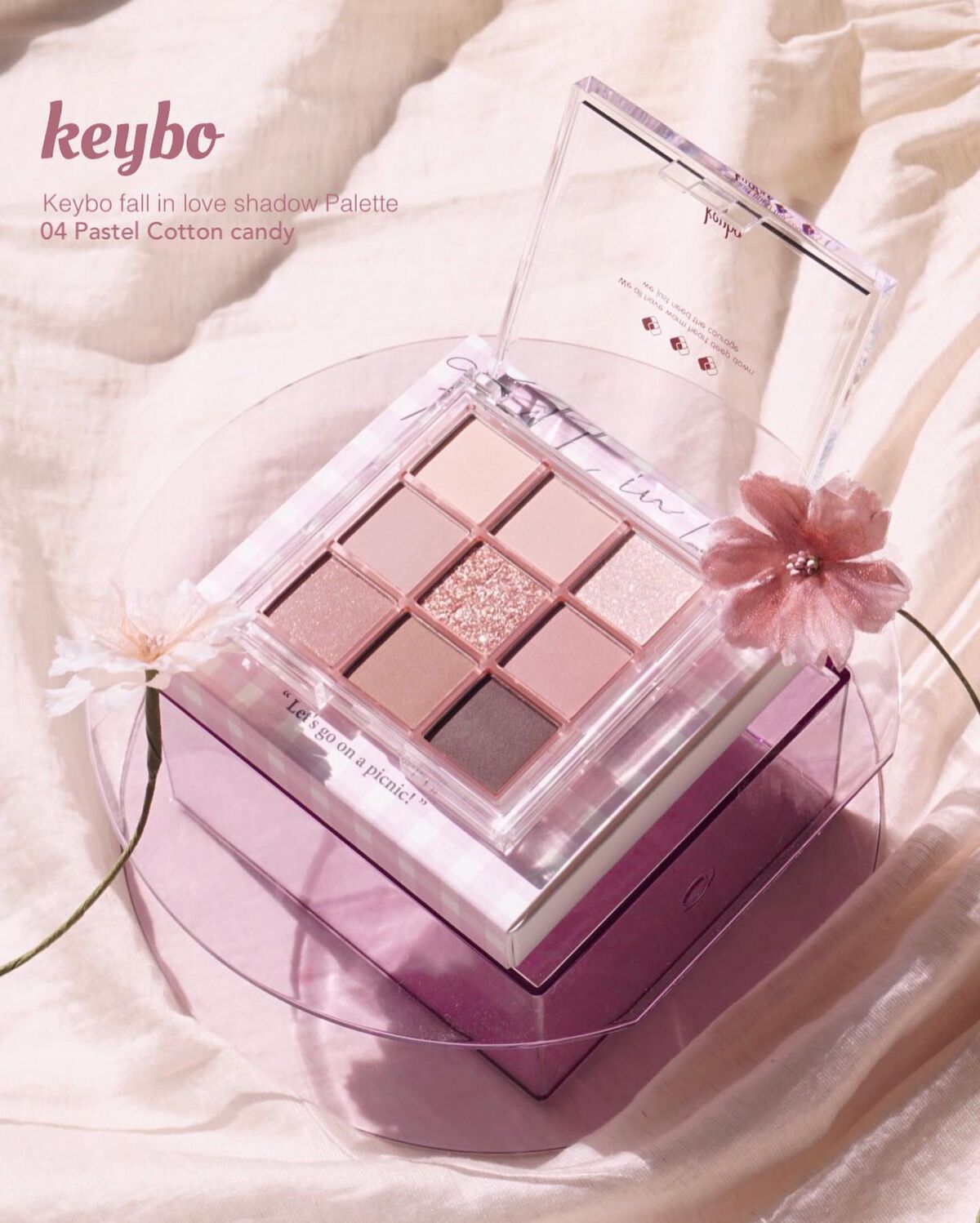 KEYBO FALL IN LOVE SHADOW PALETTE/keybo/アイシャドウパレットを使ったクチコミ(2枚目)