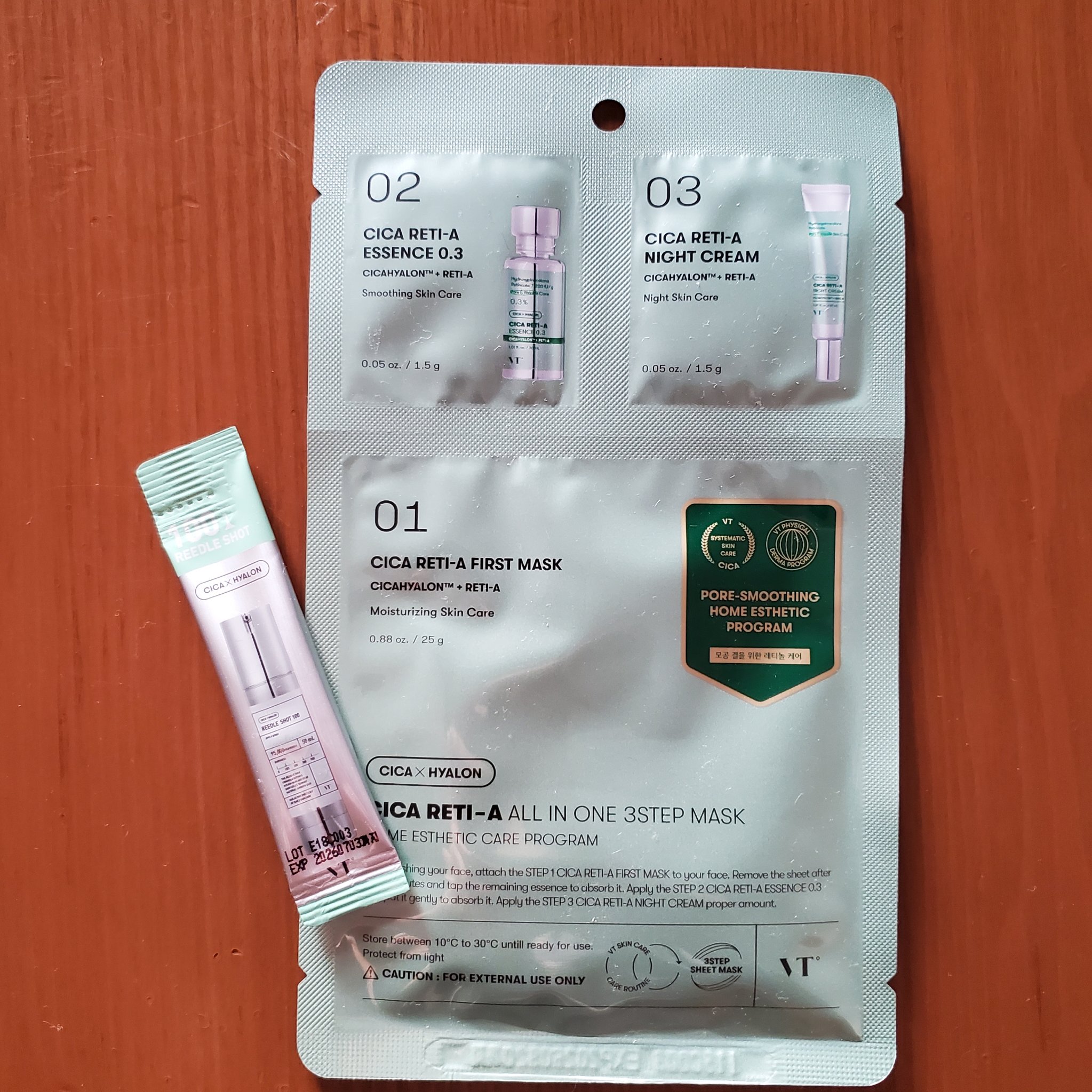 CICA デイリースージングマスク/VT/シートマスク・パックを使ったクチコミ（3枚目）