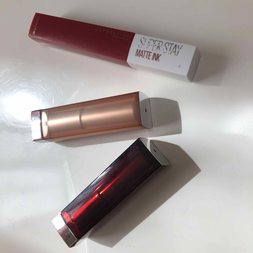 カラーセンセーショナル リップスティック C/MAYBELLINE NEW YORK/口紅を使ったクチコミ(2枚目)