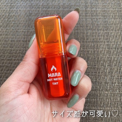 マーラーホットウォーターティント/BLACK ROUGE/リップティントを使ったクチコミ(3枚目)
