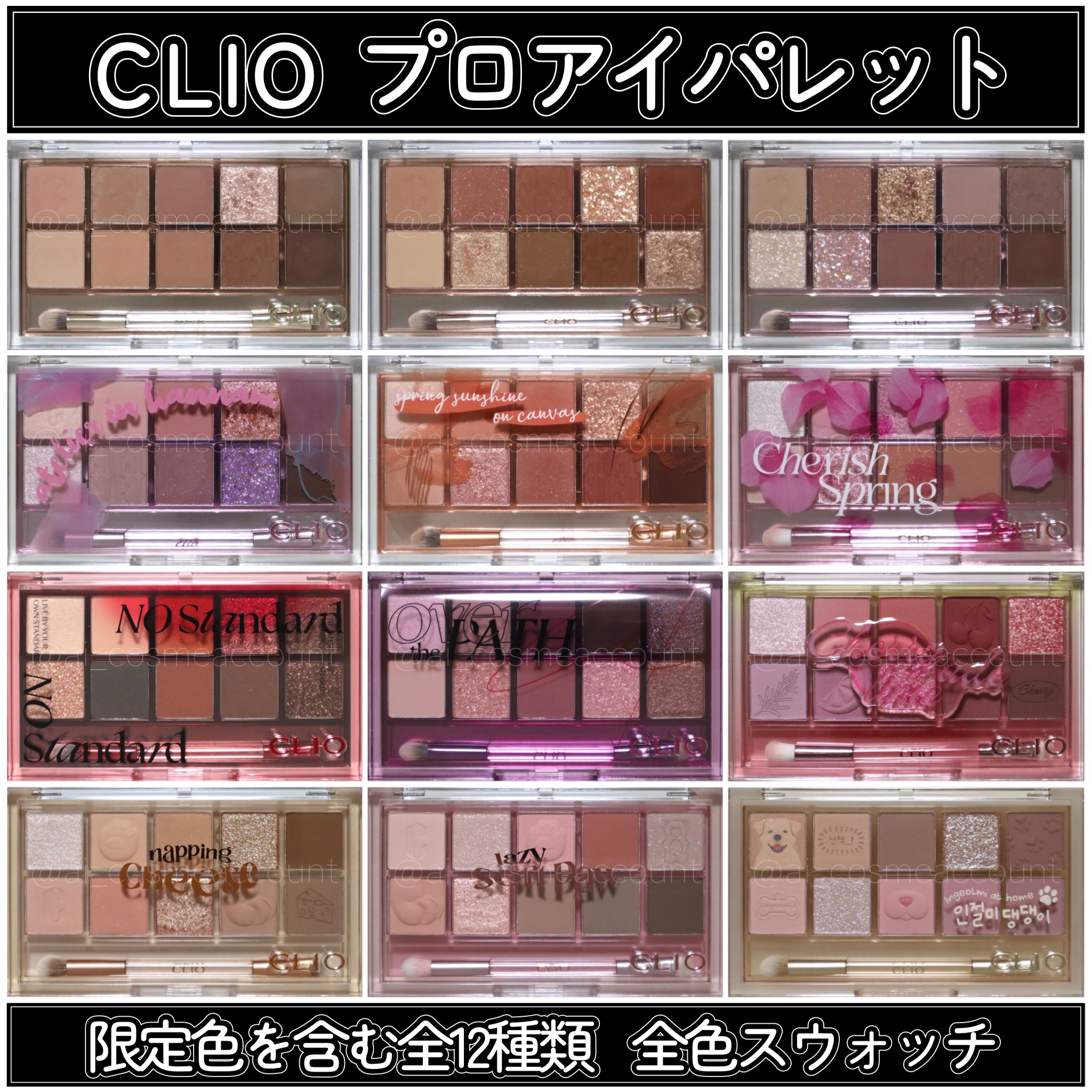 プロ アイ パレット/CLIO/アイシャドウパレットを使ったクチコミ（1枚目）