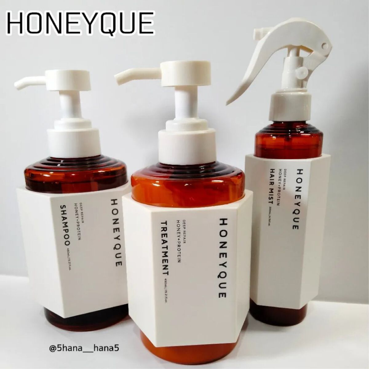 ディープリペア シャンプー モイスト／ヘアトリートメント モイスト/ハニーク/市販シャンプーを使ったクチコミ（1枚目）