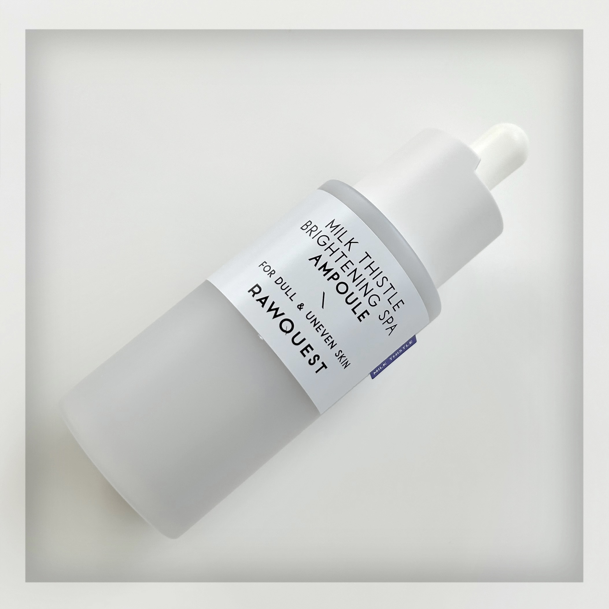 ミルクシスルブライトニングスパ アンプル/RAWQUEST/美容液を使ったクチコミ（2枚目）