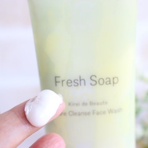 キレイ・デ・ボーテ フレッシュソープ/キレイ・デ・ラボ/洗顔フォームを使ったクチコミ(3枚目)