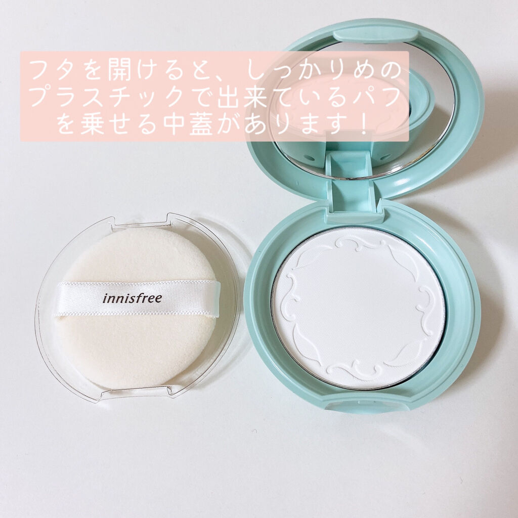 ノーセバム ミネラルパクト N/innisfree/プレストパウダーを使ったクチコミ（3枚目）