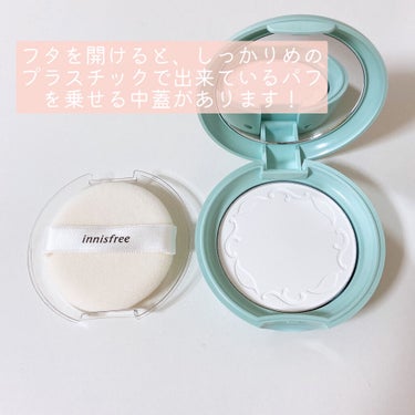 ノーセバム ミネラルパクト N/innisfree/プレストパウダーを使ったクチコミ（3枚目）