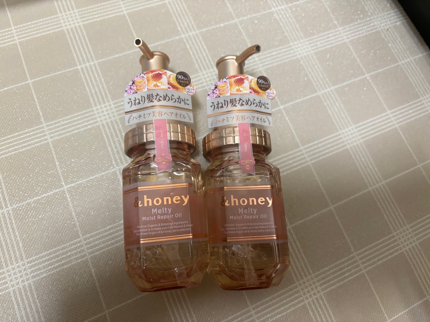 &honey メルティ モイストリペア ヘアオイル 3.0/&honey/ヘアオイルを使ったクチコミ(1枚目)