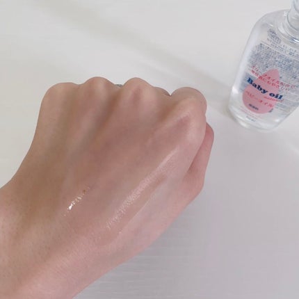 ベビーオイル ナチュラル/DAISO/ボディオイルを使ったクチコミ(4枚目)