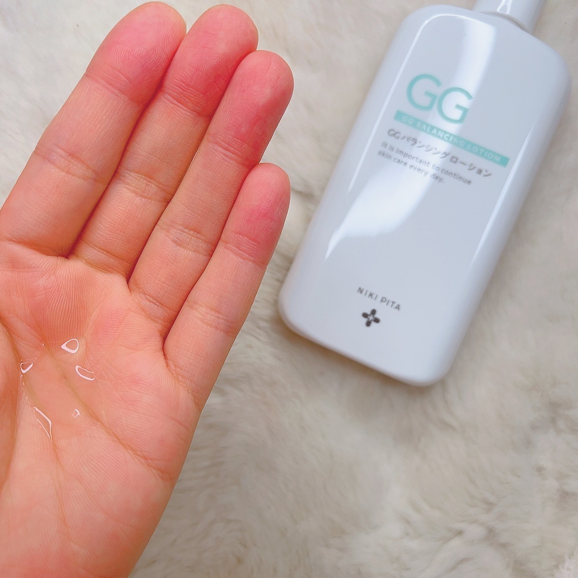 GGバランシングローション/NIKI PITA/化粧水を使ったクチコミ（2枚目）
