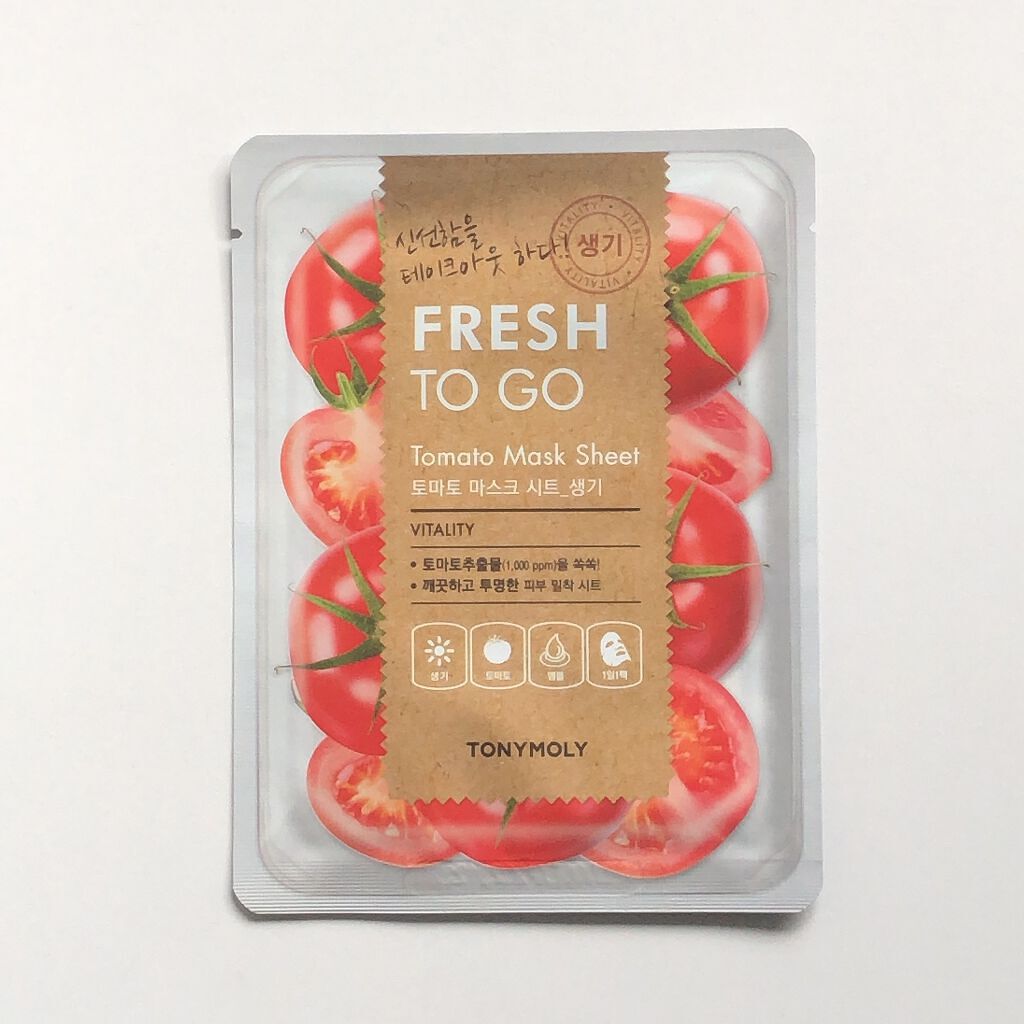 Fruit Sheet Mask /TONYMOLY/シートマスク・パックを使ったクチコミ(1枚目)