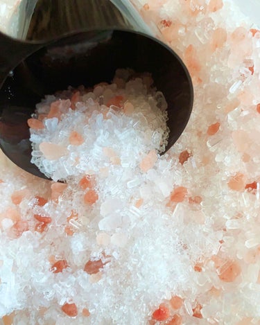 Epsom & Pink Himalayan Bath Salt/Natures Delight/入浴剤を使ったクチコミ（2枚目）