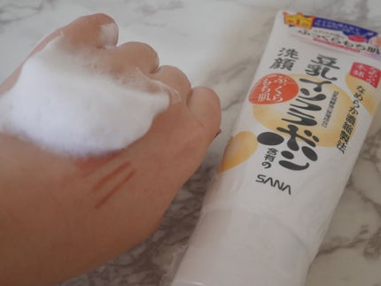 クレンジング洗顔 NA/なめらか本舗/洗顔フォームを使ったクチコミ(2枚目)