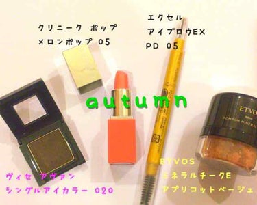 パーソナルカラー診断を受けた時に
autumnだと言われたコスメ達です(ノv`*)


ご参考になればと思います！
