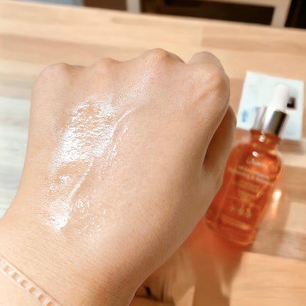 オールデイビタミンブライトニング&バランシングフェイシャルセラム/JUMISO/美容液を使ったクチコミ(4枚目)