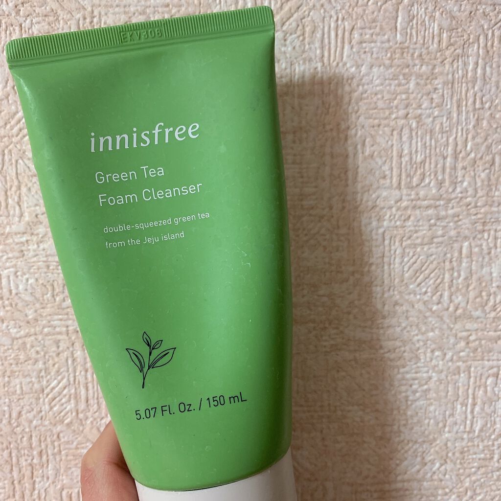 グリーンティー フォームクレンザー/innisfree/洗顔フォームを使ったクチコミ(1枚目)