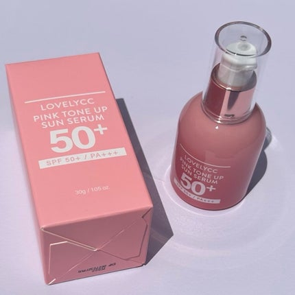 ピンクトーンアップサンセラム/LOVELYCC/化粧下地を使ったクチコミ(2枚目)
