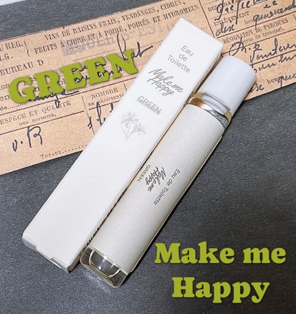メイクミーハッピー オードトワレ GREEN/キャンメイク/香水(レディース)を使ったクチコミ(1枚目)