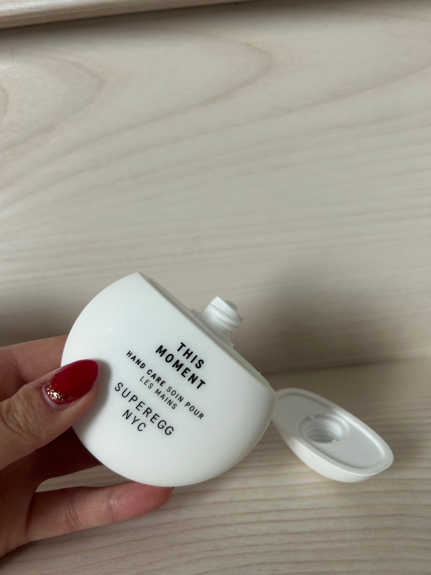 ディス モーメント ハンドケア/SUPEREGG /ハンドクリームを使ったクチコミ(3枚目)