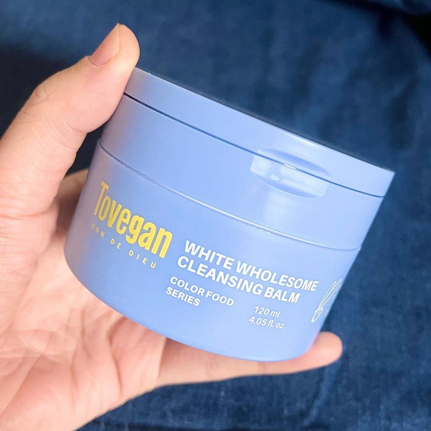 カラーフードシリーズホワイトホールサムクレンジングバーム/Tovegan/クレンジングバームを使ったクチコミ(2枚目)
