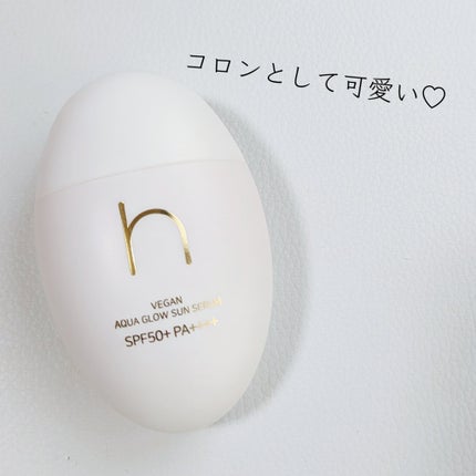 ヴィーガンアクアグロウサンセラム/HAMEL/日焼け止めローションを使ったクチコミ(3枚目)