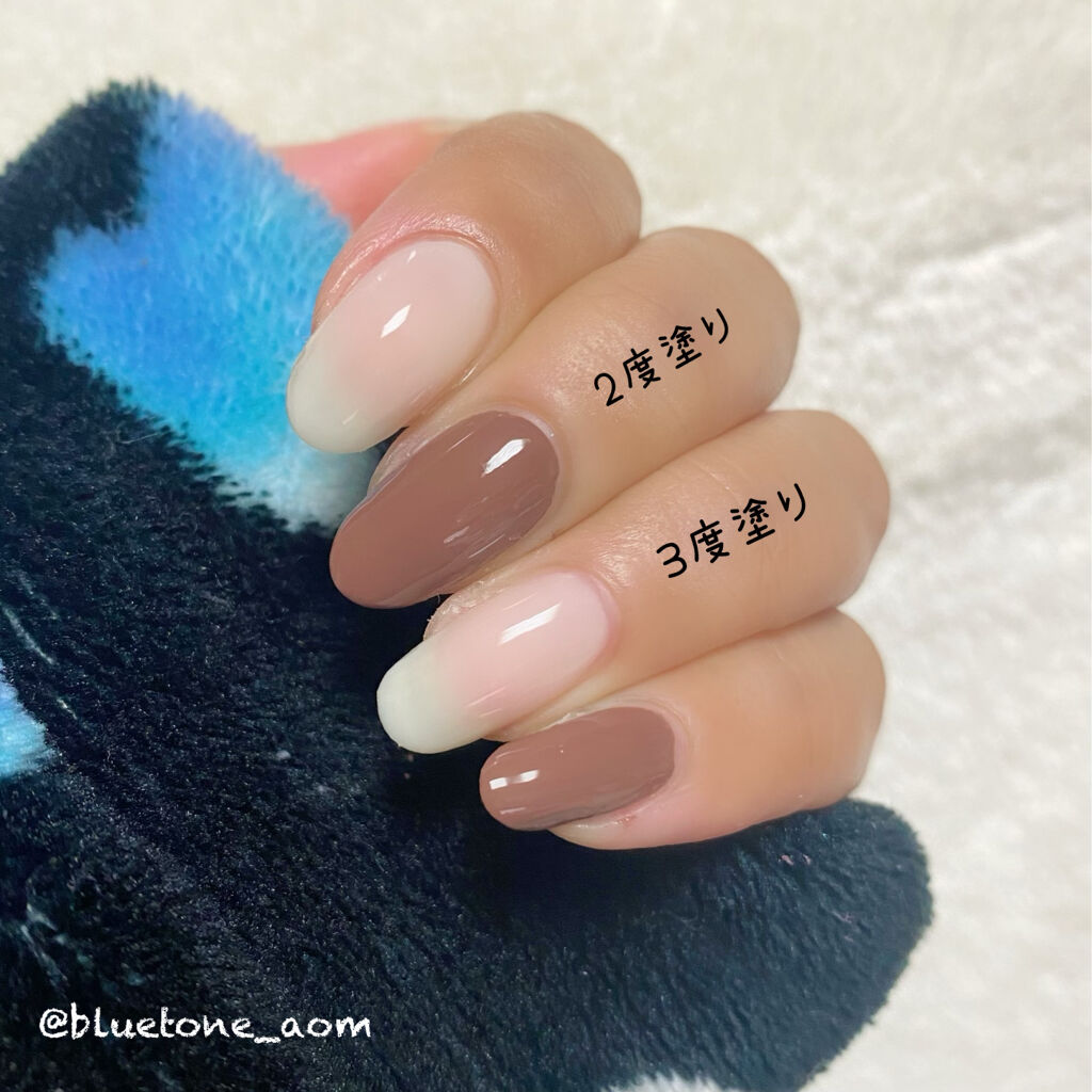 しずく ネイルポリッシュ/キャンドゥ/マニキュアを使ったクチコミ（2枚目）