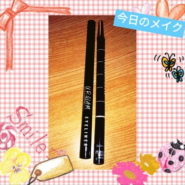 UR GLAM　LIQUID EYELINER/U R GLAM/リキッドアイライナーを使ったクチコミ（1枚目）