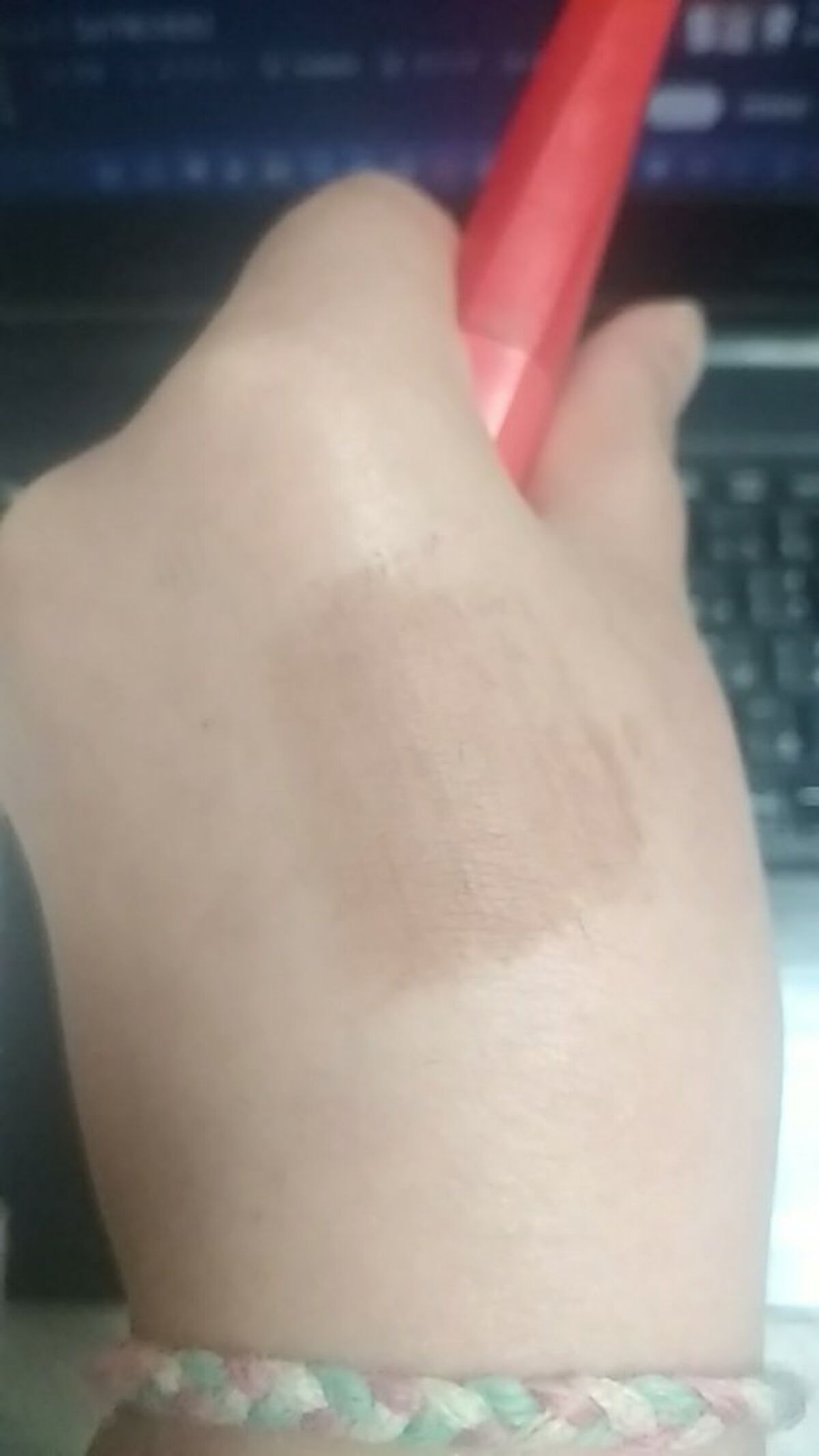 UR GLAM　POWDER EYESHADOW/U R GLAM/単色アイシャドウを使ったクチコミ（2枚目）