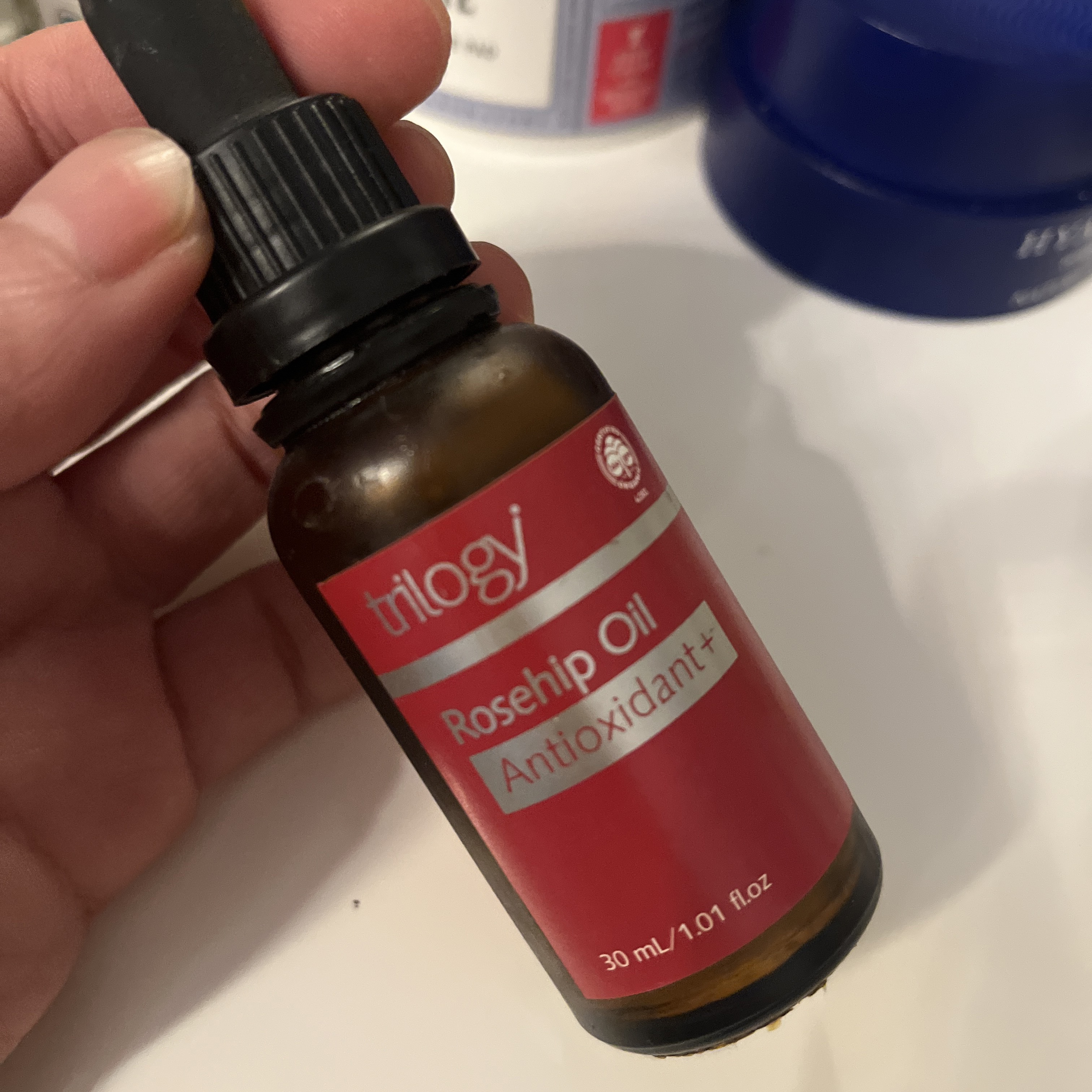 ロザピン プラス/trilogy/フェイスオイルを使ったクチコミ（1枚目）