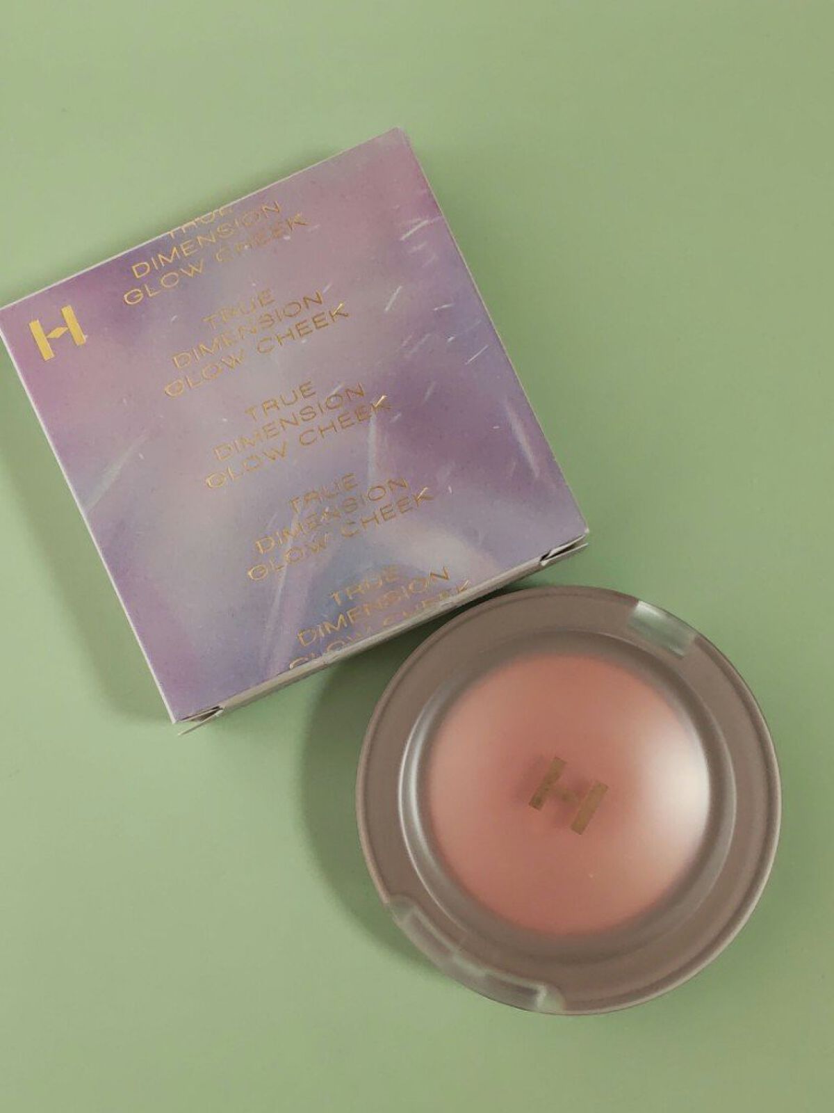 トゥルーディメンショングロウチーク/hince/パウダーチークを使ったクチコミ（1枚目）