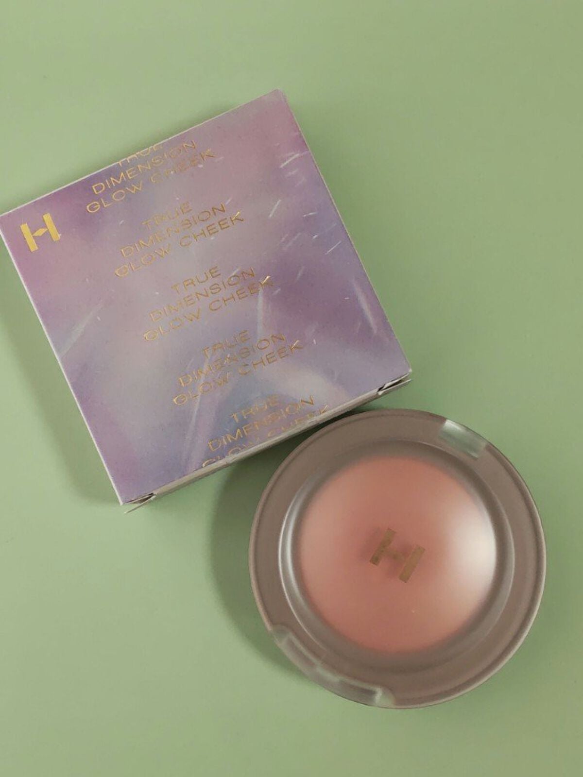 トゥルーディメンショングロウチーク/hince/パウダーチークを使ったクチコミ(1枚目)