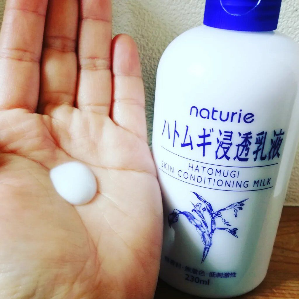 ハトムギ保湿ジェル(ナチュリエ スキンコンディショニングジェル)/ナチュリエ/美容液を使ったクチコミ（3枚目）