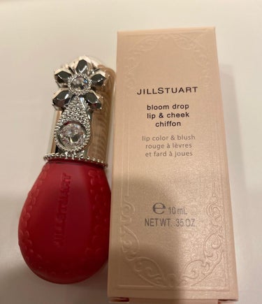 ジルスチュアート ブルームドロップ リップ＆チーク シフォン/JILL STUART/ジェル・クリームチークを使ったクチコミ（1枚目）