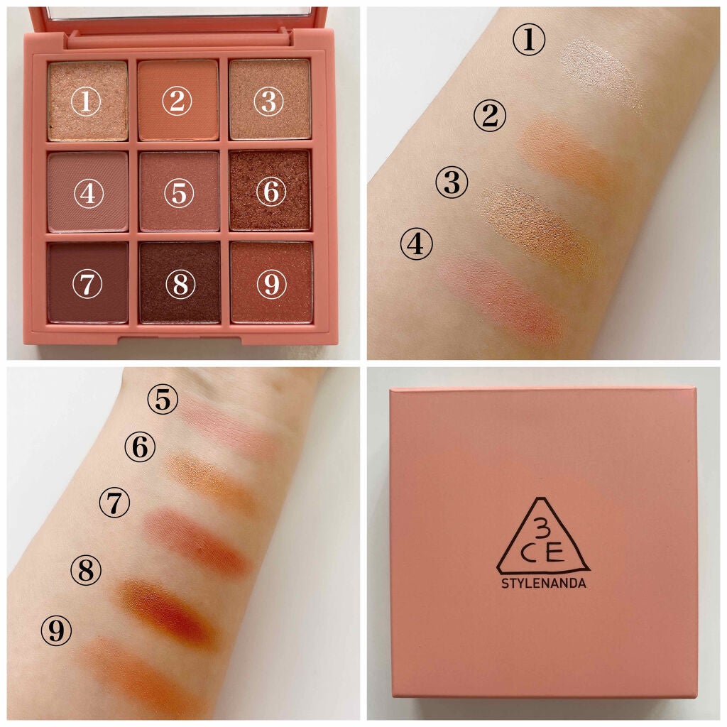 3CE マルチアイカラーパレット/3CE/アイシャドウパレットを使ったクチコミ(2枚目)