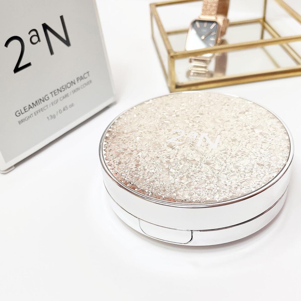 グリーミングテンションパクト/2aN/クリーム・エマルジョンファンデーションを使ったクチコミ(1枚目)