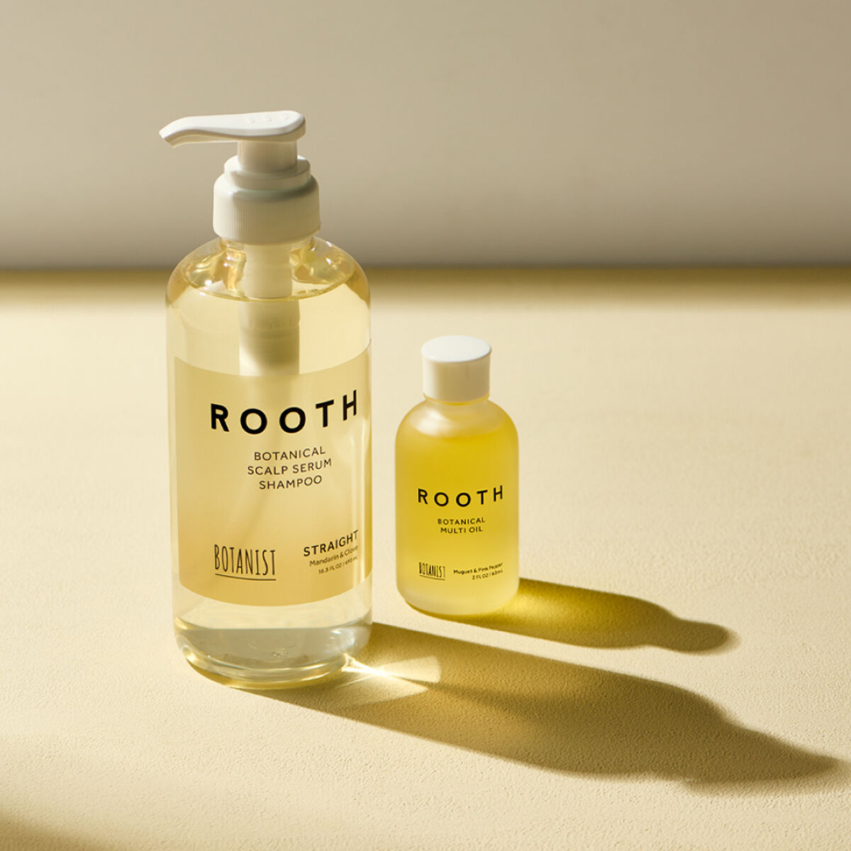 ルース ボタニカルスカルプセラム シャンプー・トリートメント（ストレート）/BOTANIST/市販シャンプーを使ったクチコミ（1枚目）