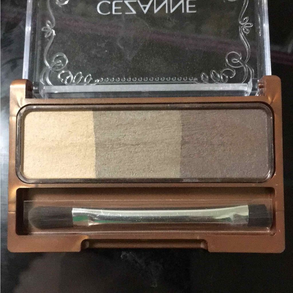 ノーズ&アイブロウパウダー/CEZANNE/パウダーアイブロウを使ったクチコミ(2枚目)